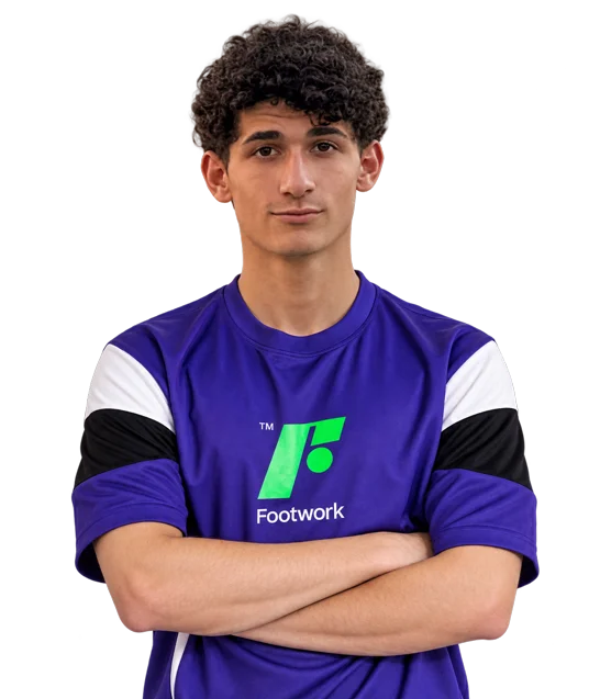 Andrea Zini, atleta Footwork di calcio freestyle